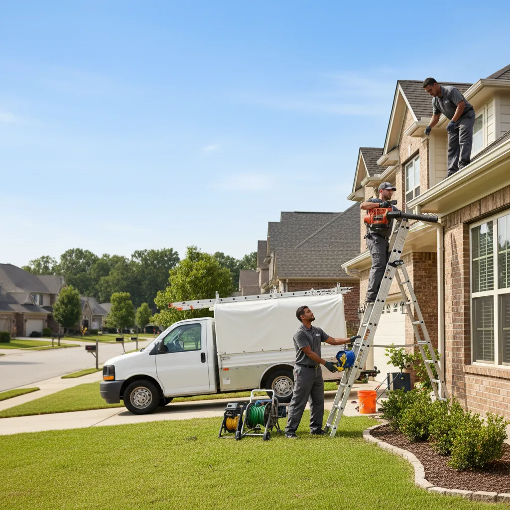 Home Gutter Service in Leesville, TX near me